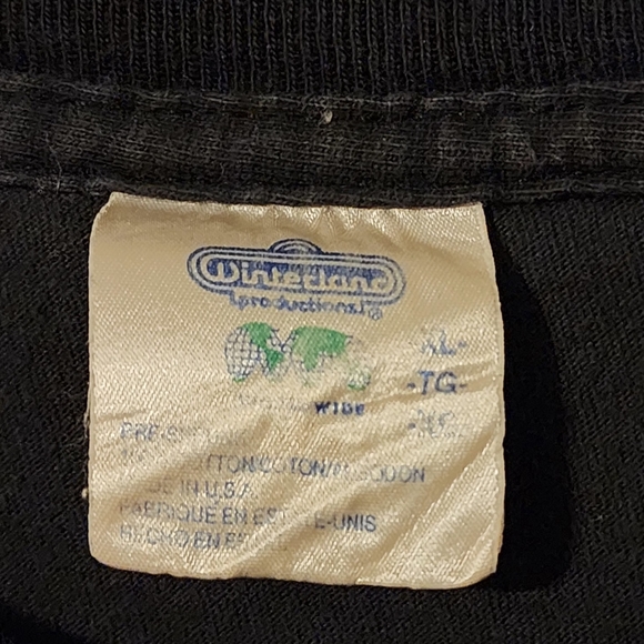 Vintage Winterland Productions Ted Nugent All Over Print | Early 90s Tee| Sz XL - Picture 14 of 14